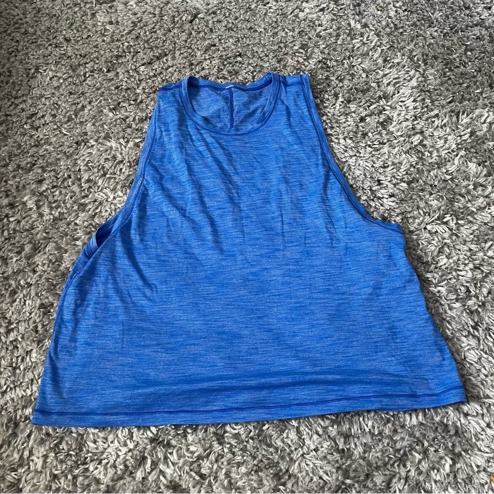 lululemon all yours cropped tank size 10